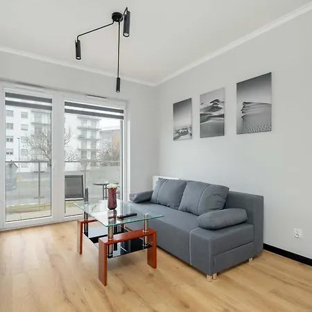 Modern Apartment Desk & Bedroom By Noclegi Renters Poznan Exterior photo